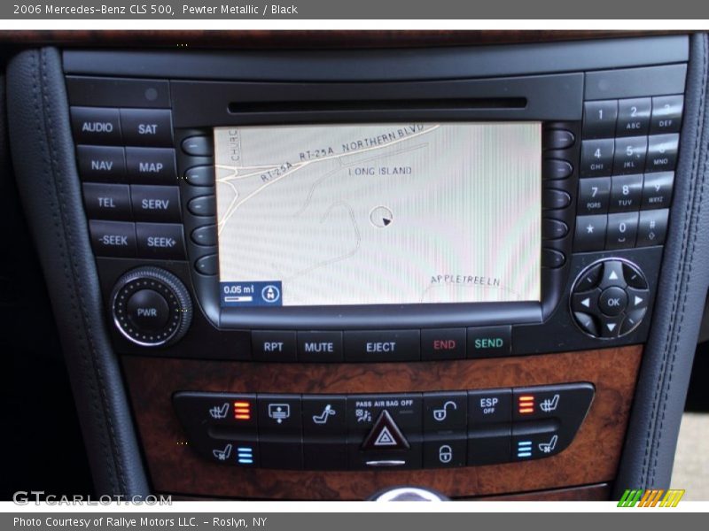Pewter Metallic / Black 2006 Mercedes-Benz CLS 500