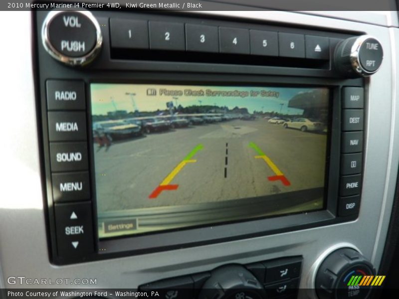 Kiwi Green Metallic / Black 2010 Mercury Mariner I4 Premier 4WD