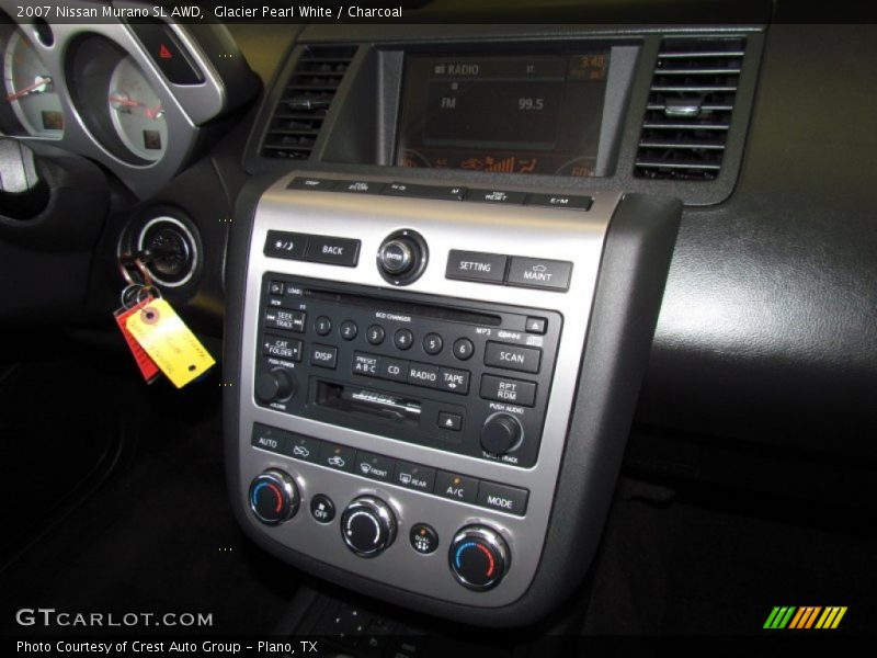 Glacier Pearl White / Charcoal 2007 Nissan Murano SL AWD