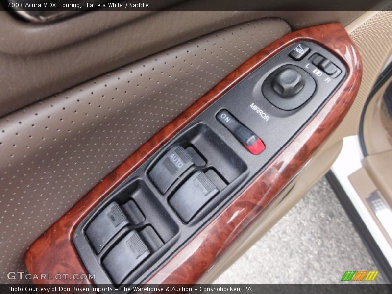 Taffeta White / Saddle 2003 Acura MDX Touring