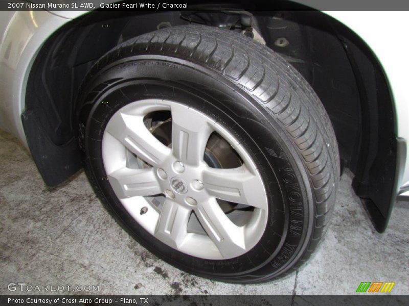 Glacier Pearl White / Charcoal 2007 Nissan Murano SL AWD