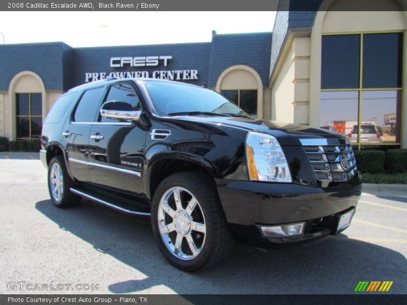 Black Raven / Ebony 2008 Cadillac Escalade AWD
