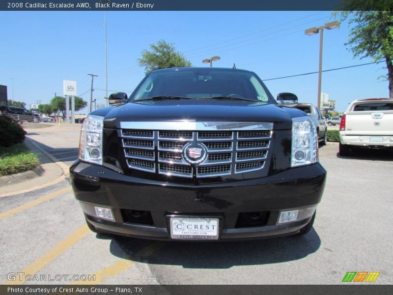 Black Raven / Ebony 2008 Cadillac Escalade AWD