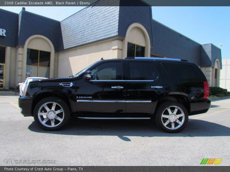 Black Raven / Ebony 2008 Cadillac Escalade AWD