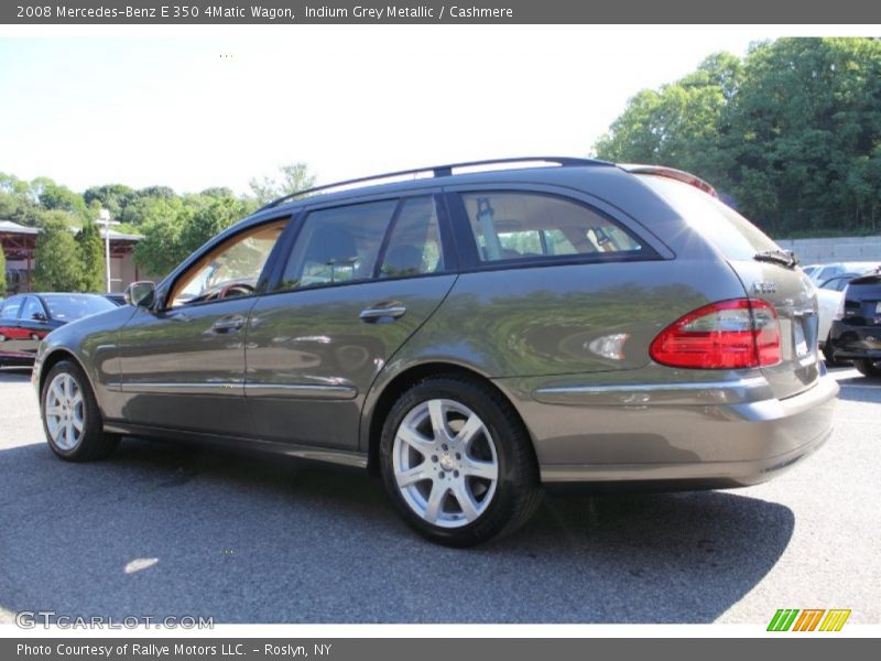 Indium Grey Metallic / Cashmere 2008 Mercedes-Benz E 350 4Matic Wagon