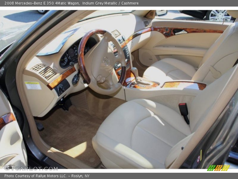  2008 E 350 4Matic Wagon Cashmere Interior