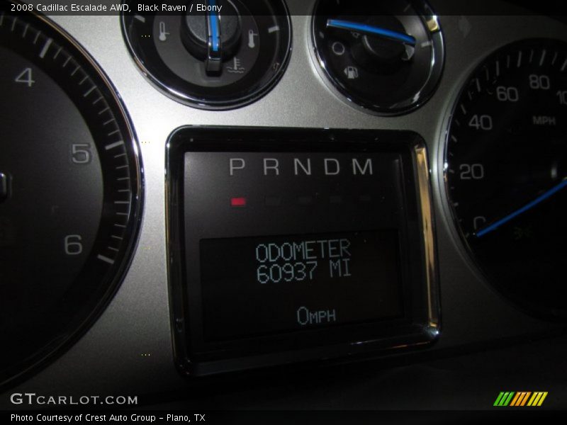 Black Raven / Ebony 2008 Cadillac Escalade AWD