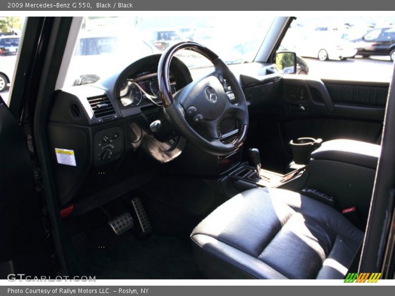 Black / Black 2009 Mercedes-Benz G 550