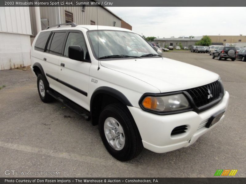 Front 3/4 View of 2003 Montero Sport LS 4x4