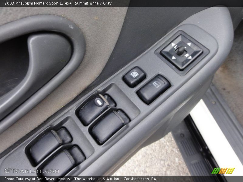 Summit White / Gray 2003 Mitsubishi Montero Sport LS 4x4