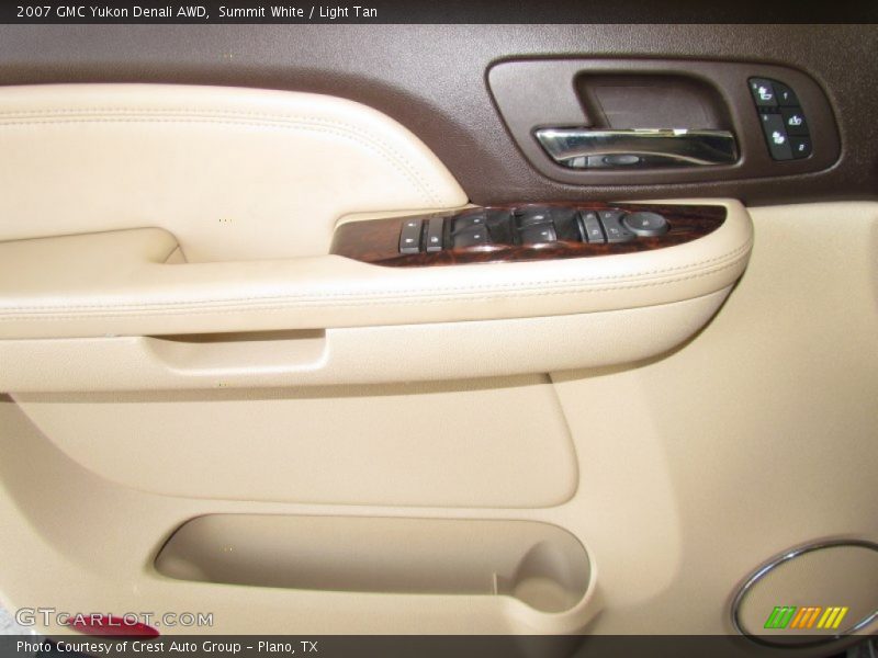 Summit White / Light Tan 2007 GMC Yukon Denali AWD