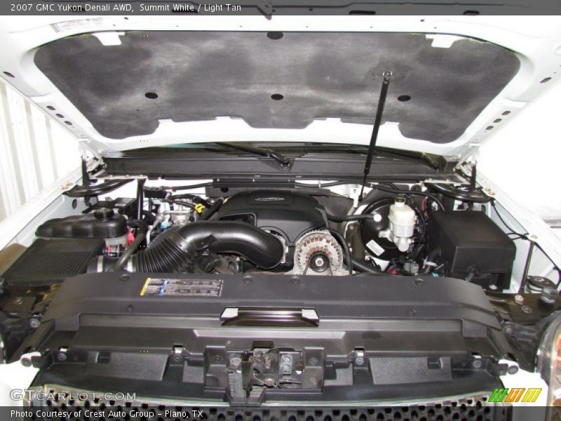 Summit White / Light Tan 2007 GMC Yukon Denali AWD