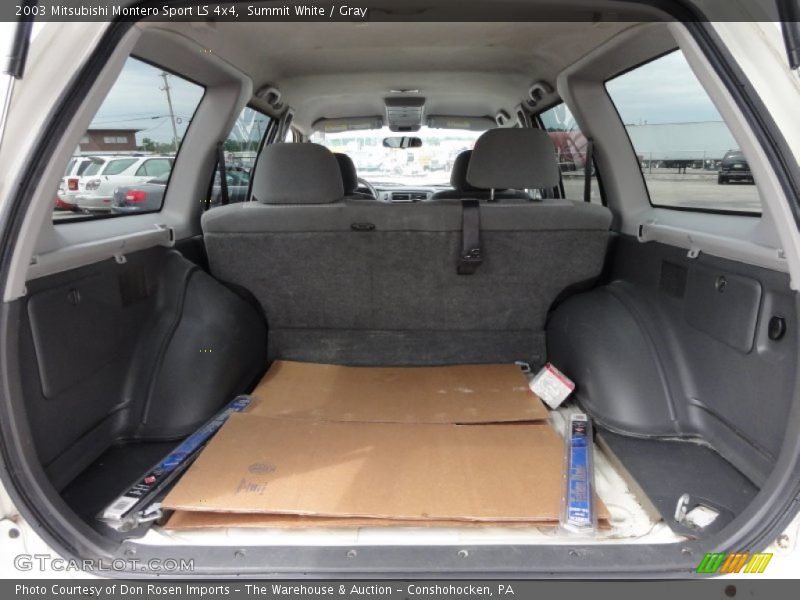 Summit White / Gray 2003 Mitsubishi Montero Sport LS 4x4