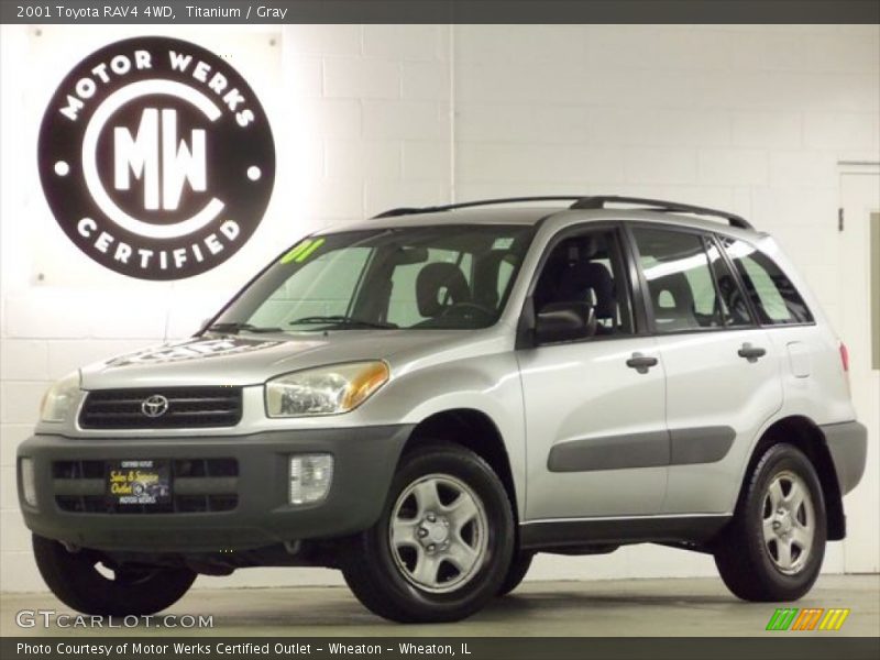 Titanium / Gray 2001 Toyota RAV4 4WD