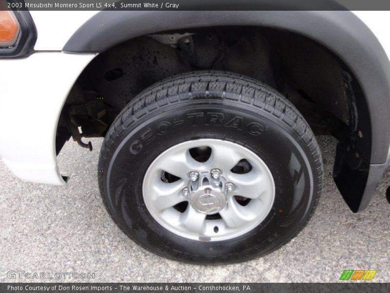  2003 Montero Sport LS 4x4 Wheel