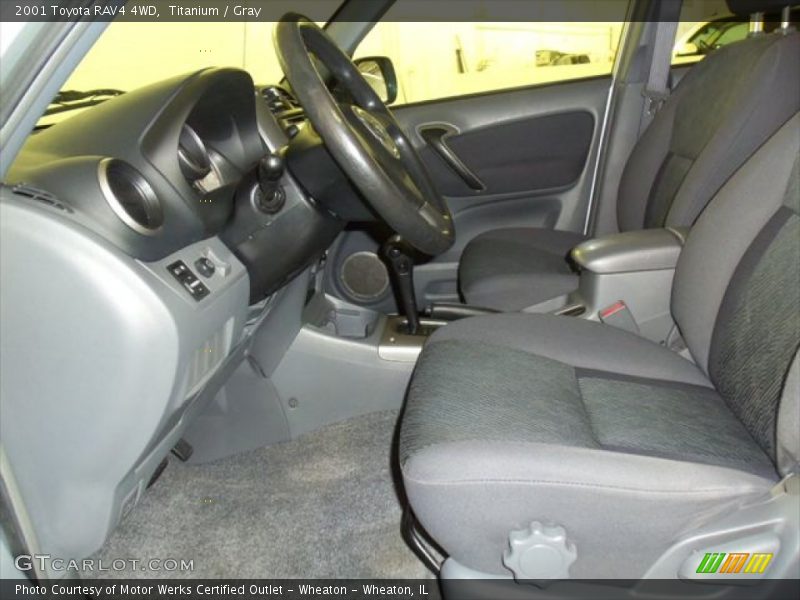 Titanium / Gray 2001 Toyota RAV4 4WD