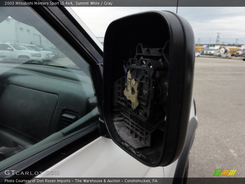Summit White / Gray 2003 Mitsubishi Montero Sport LS 4x4