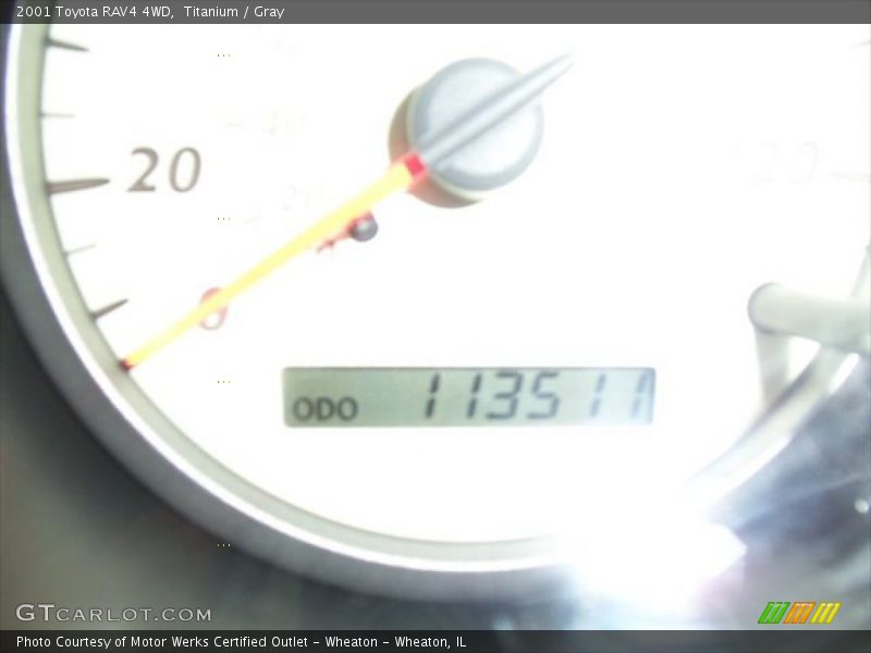 Titanium / Gray 2001 Toyota RAV4 4WD