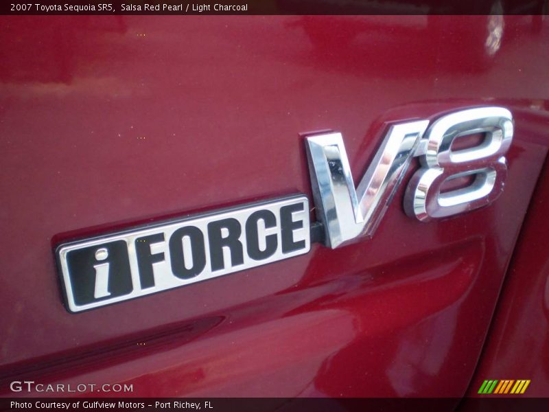Salsa Red Pearl / Light Charcoal 2007 Toyota Sequoia SR5