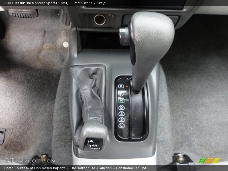 Summit White / Gray 2003 Mitsubishi Montero Sport LS 4x4