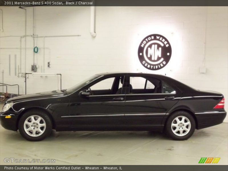 Black / Charcoal 2001 Mercedes-Benz S 430 Sedan