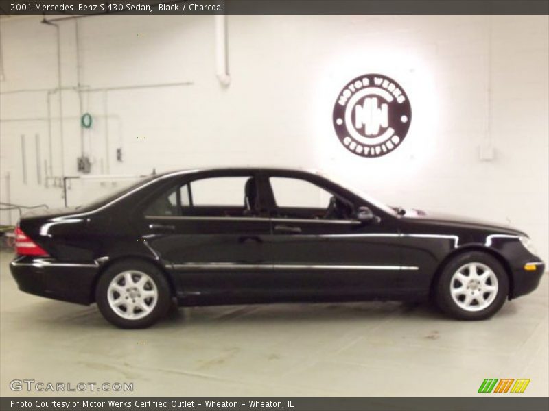 Black / Charcoal 2001 Mercedes-Benz S 430 Sedan