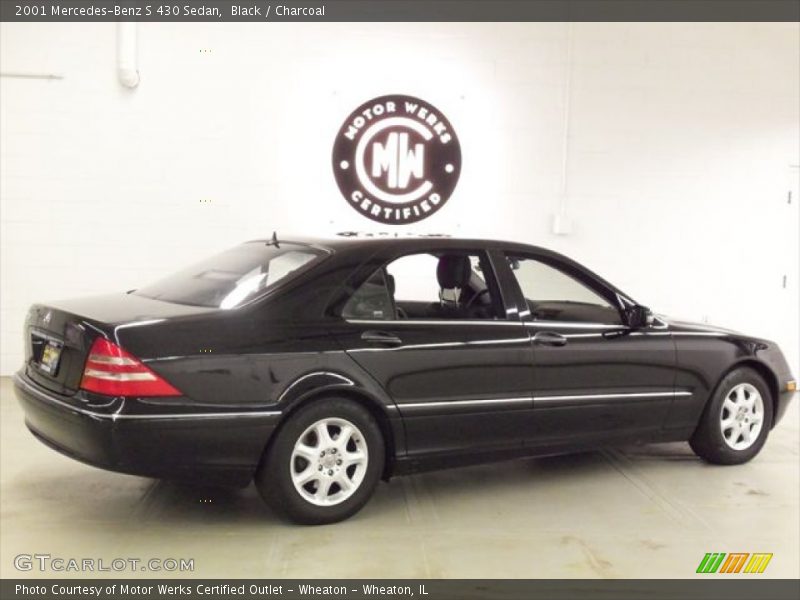 Black / Charcoal 2001 Mercedes-Benz S 430 Sedan