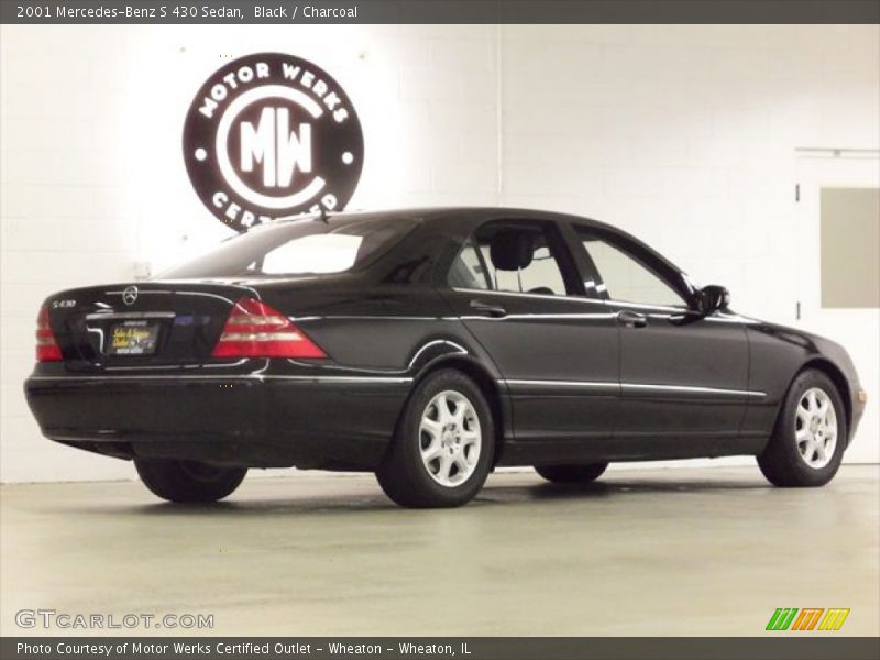 Black / Charcoal 2001 Mercedes-Benz S 430 Sedan