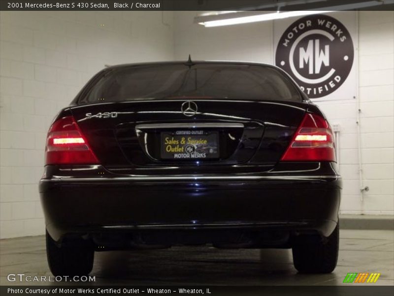 Black / Charcoal 2001 Mercedes-Benz S 430 Sedan