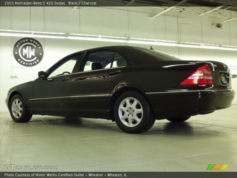 Black / Charcoal 2001 Mercedes-Benz S 430 Sedan