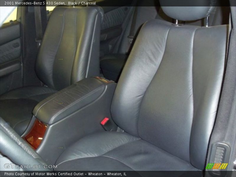 Black / Charcoal 2001 Mercedes-Benz S 430 Sedan