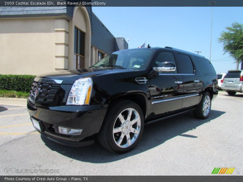 Front 3/4 View of 2009 Escalade ESV