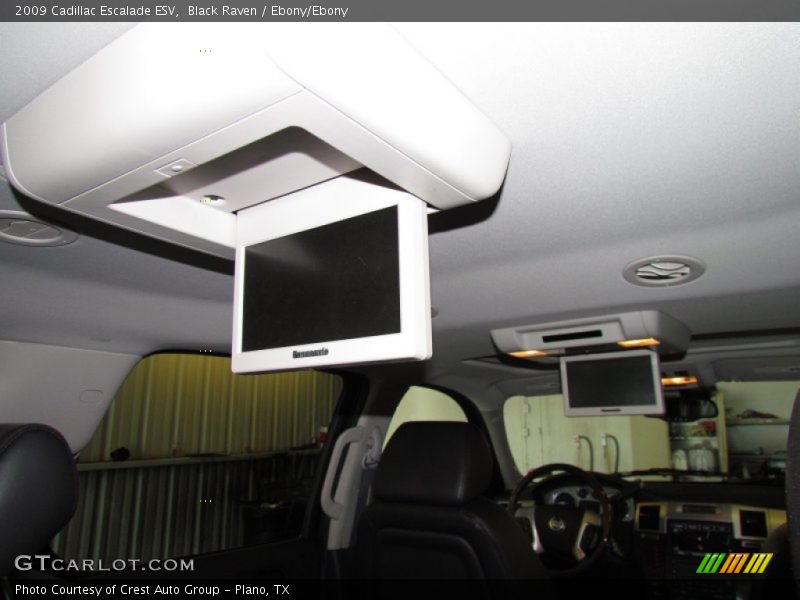 Black Raven / Ebony/Ebony 2009 Cadillac Escalade ESV