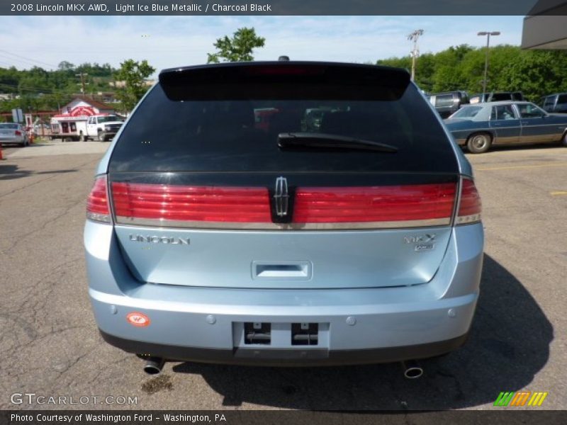 Light Ice Blue Metallic / Charcoal Black 2008 Lincoln MKX AWD