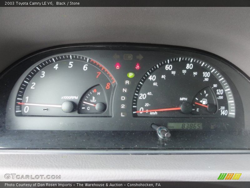  2003 Camry LE V6 LE V6 Gauges