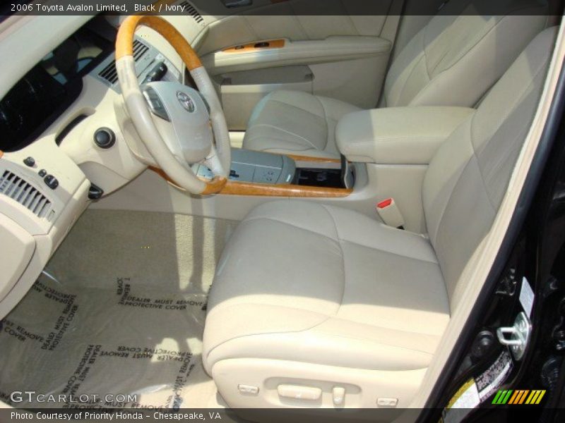 Black / Ivory 2006 Toyota Avalon Limited