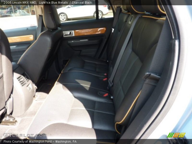 Light Ice Blue Metallic / Charcoal Black 2008 Lincoln MKX AWD