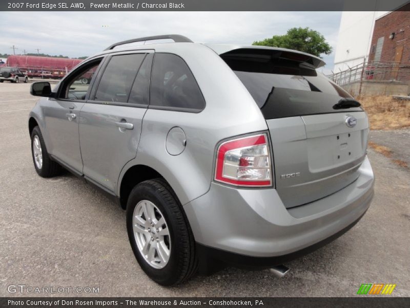 Pewter Metallic / Charcoal Black 2007 Ford Edge SEL AWD