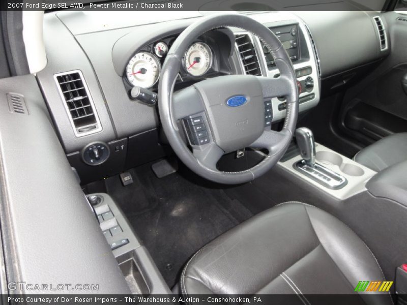 Pewter Metallic / Charcoal Black 2007 Ford Edge SEL AWD