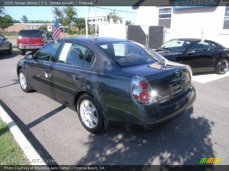 Smoke Metallic / Charcoal 2005 Nissan Altima 2.5 S