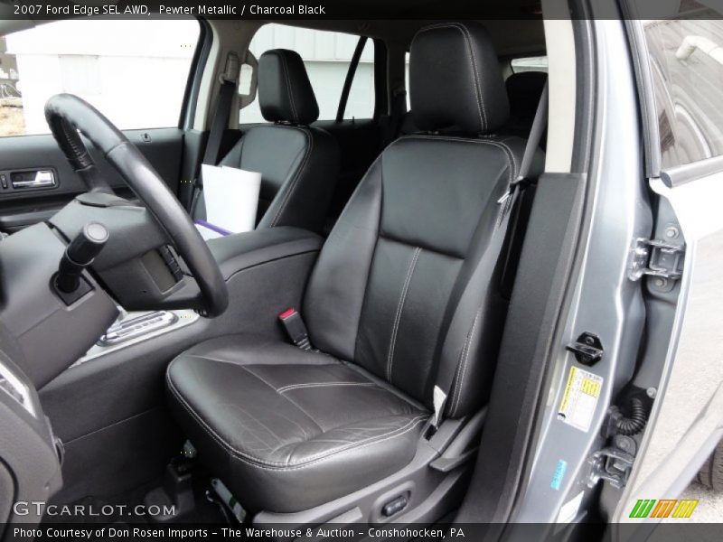 Pewter Metallic / Charcoal Black 2007 Ford Edge SEL AWD