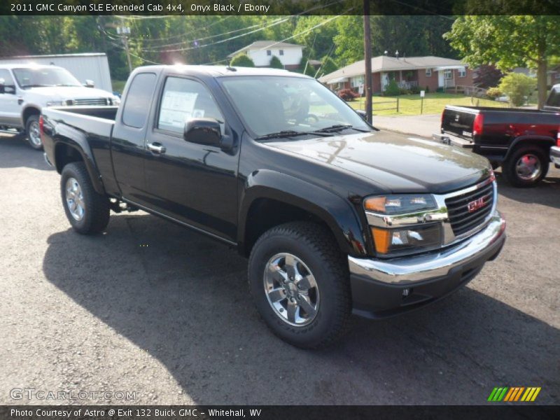 Onyx Black / Ebony 2011 GMC Canyon SLE Extended Cab 4x4