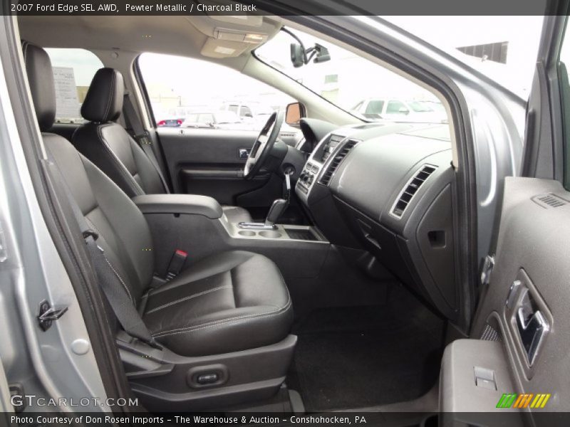 Pewter Metallic / Charcoal Black 2007 Ford Edge SEL AWD