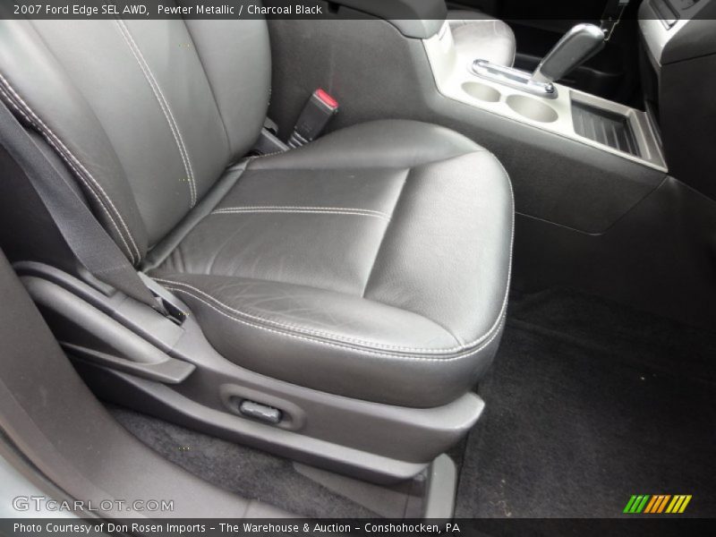 Pewter Metallic / Charcoal Black 2007 Ford Edge SEL AWD