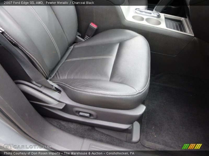 Pewter Metallic / Charcoal Black 2007 Ford Edge SEL AWD