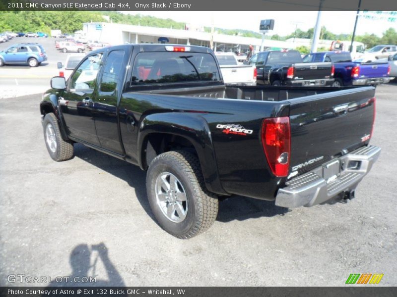 Onyx Black / Ebony 2011 GMC Canyon SLE Extended Cab 4x4