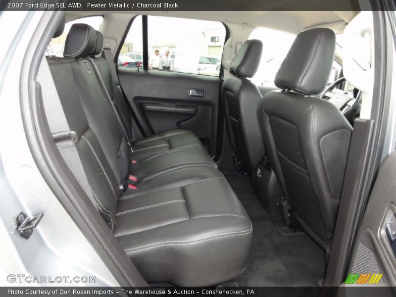 Pewter Metallic / Charcoal Black 2007 Ford Edge SEL AWD