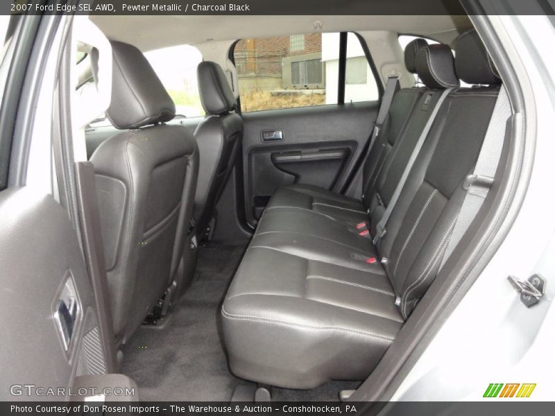 Pewter Metallic / Charcoal Black 2007 Ford Edge SEL AWD
