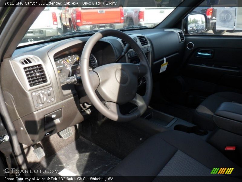 Onyx Black / Ebony 2011 GMC Canyon SLE Extended Cab 4x4