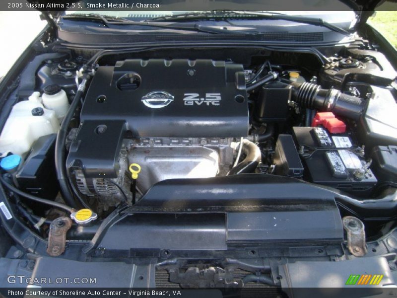 Smoke Metallic / Charcoal 2005 Nissan Altima 2.5 S